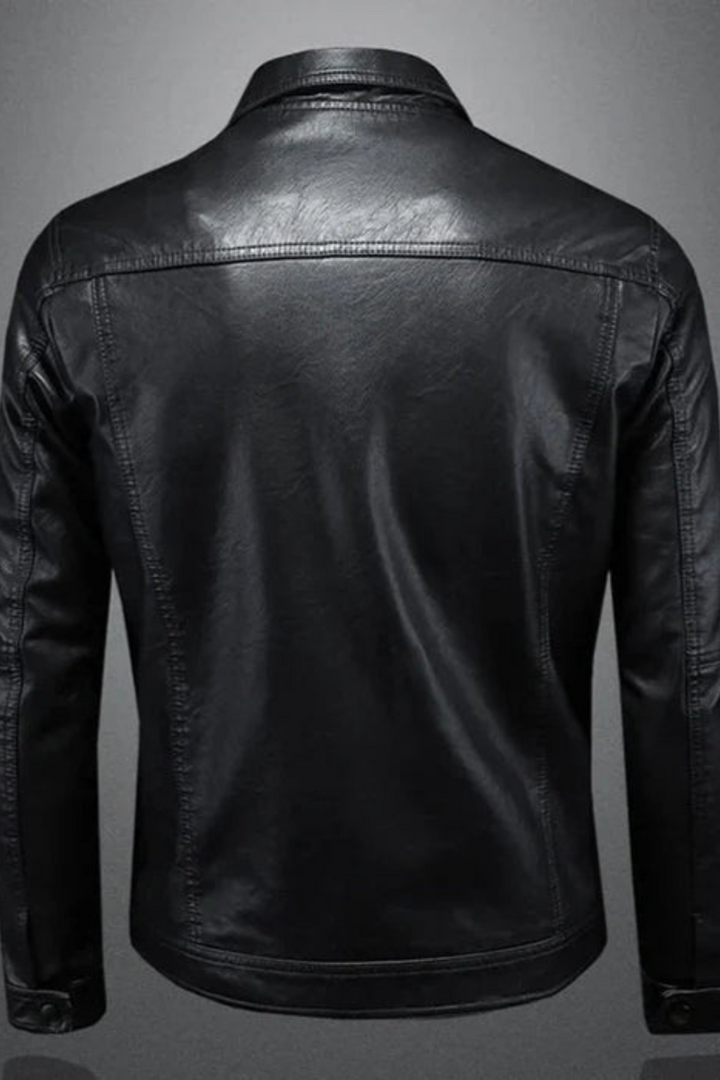 Robin Rider Lederjacke - Schwarz