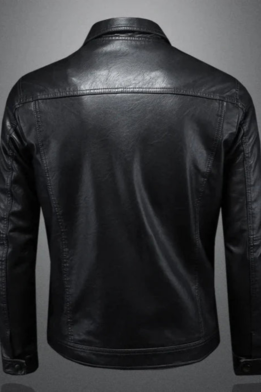 Robin Rider Leather Jacket Schwarz