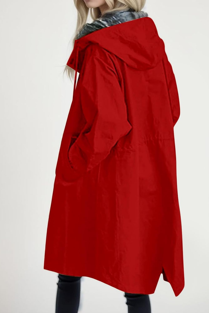 Dolly Stilvoller Trenchcoat - Rot