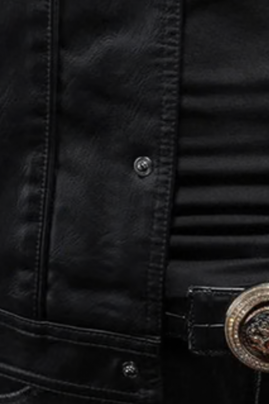 Robin Rider Lederjacke - Schwarz