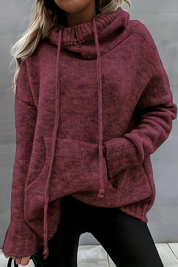 Xena | Long Sleeve Sweater mit Tasche