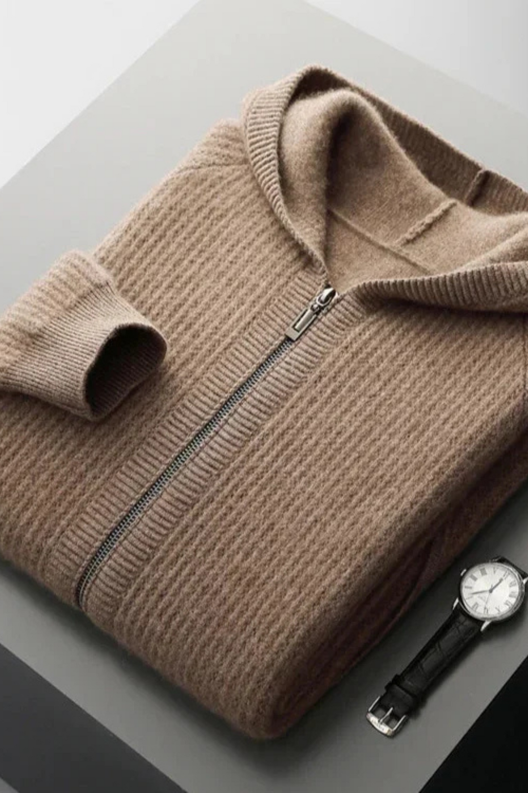 Sorrano | Cashmere Zip Hoodie