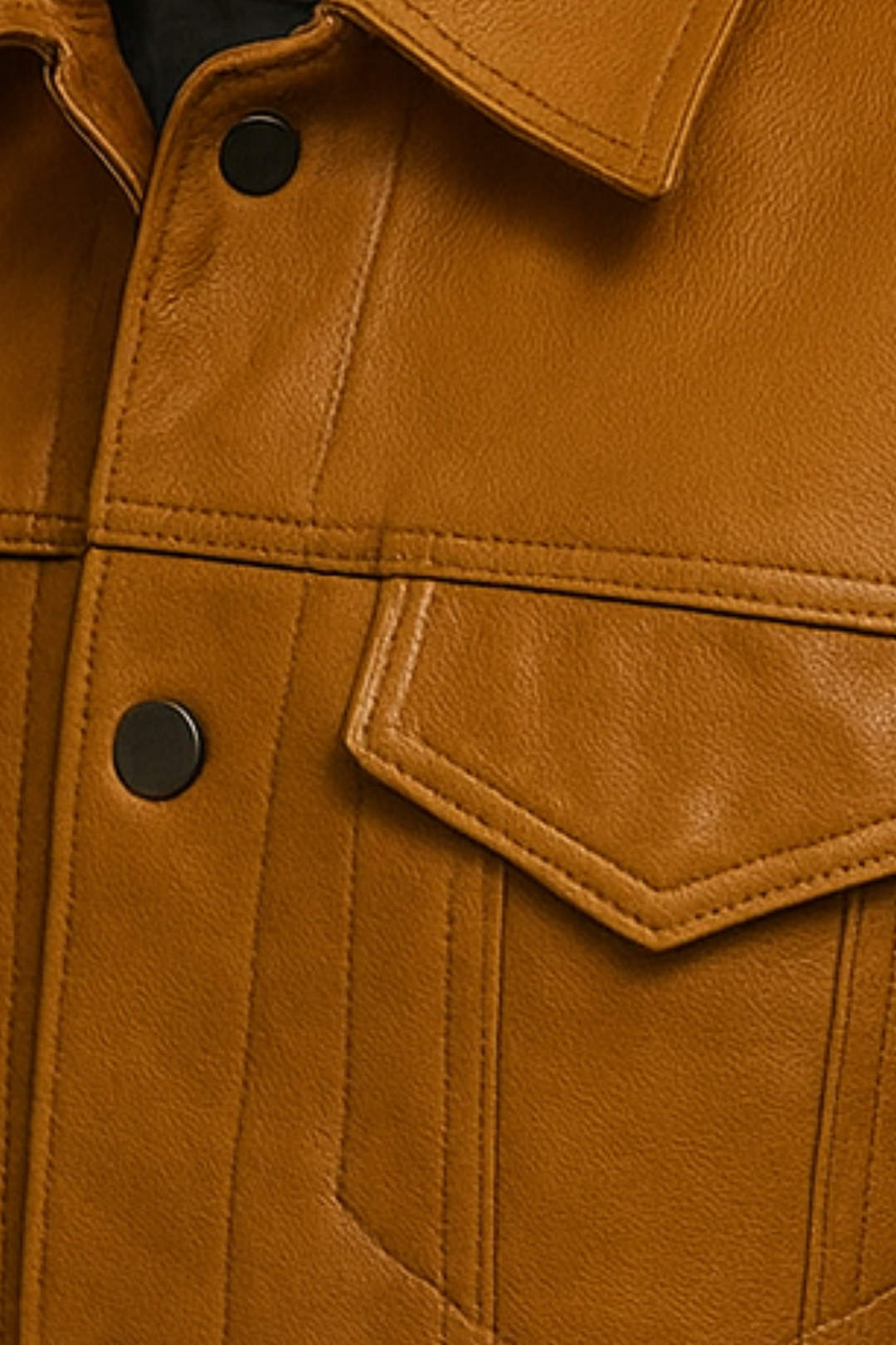 Robin Rider Lederjacke - Braun