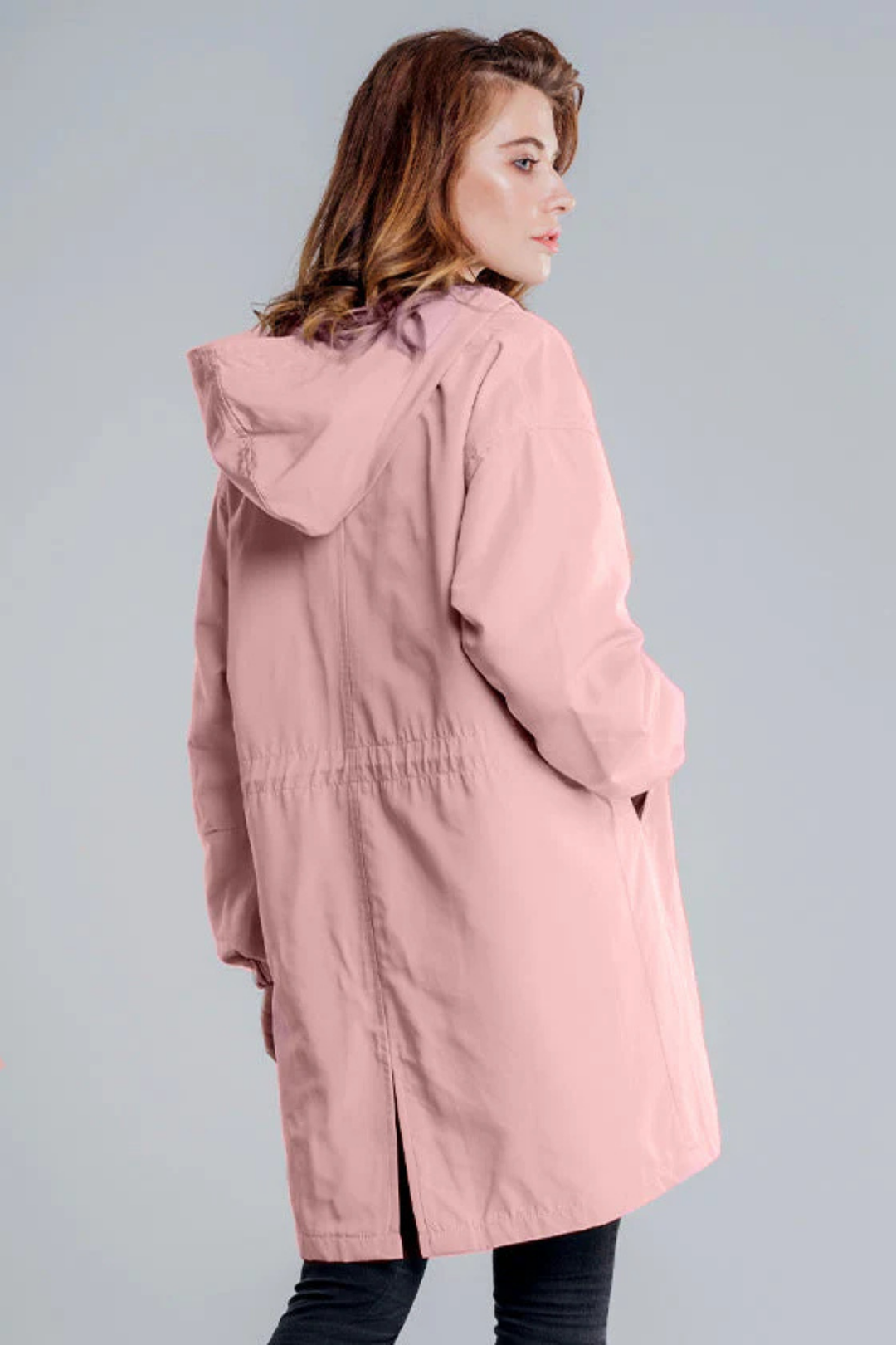 Dolly Stilvoller Trenchcoat - Rosa