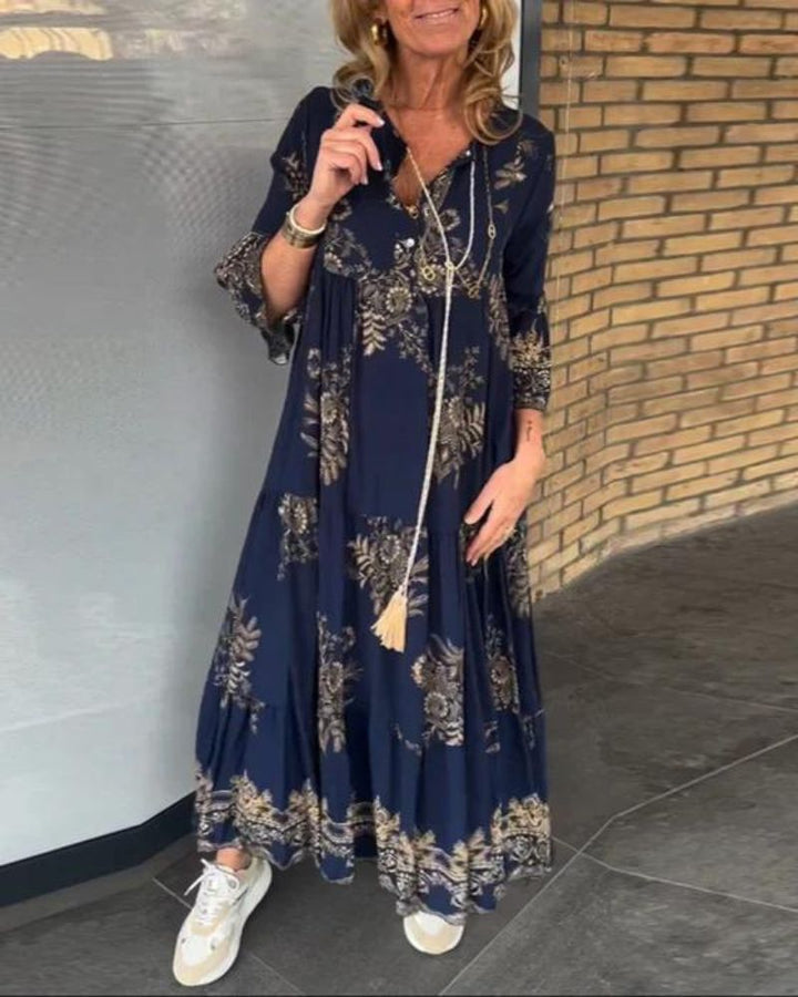 Sarvella | Elegantes Vintage-Kleid