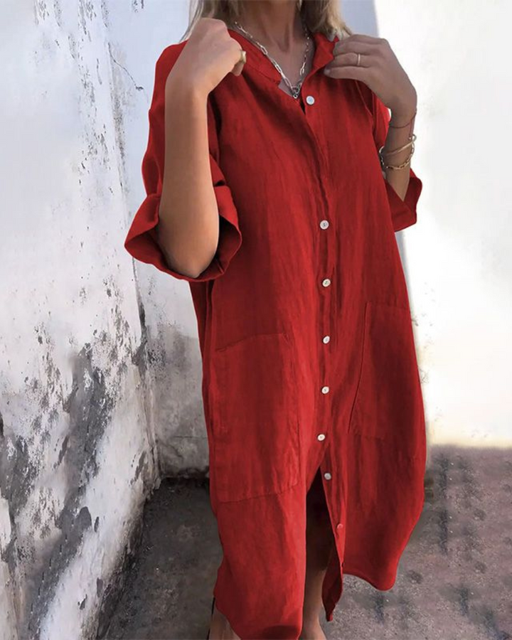 Azalea™ | Lässiges Hemdkleid