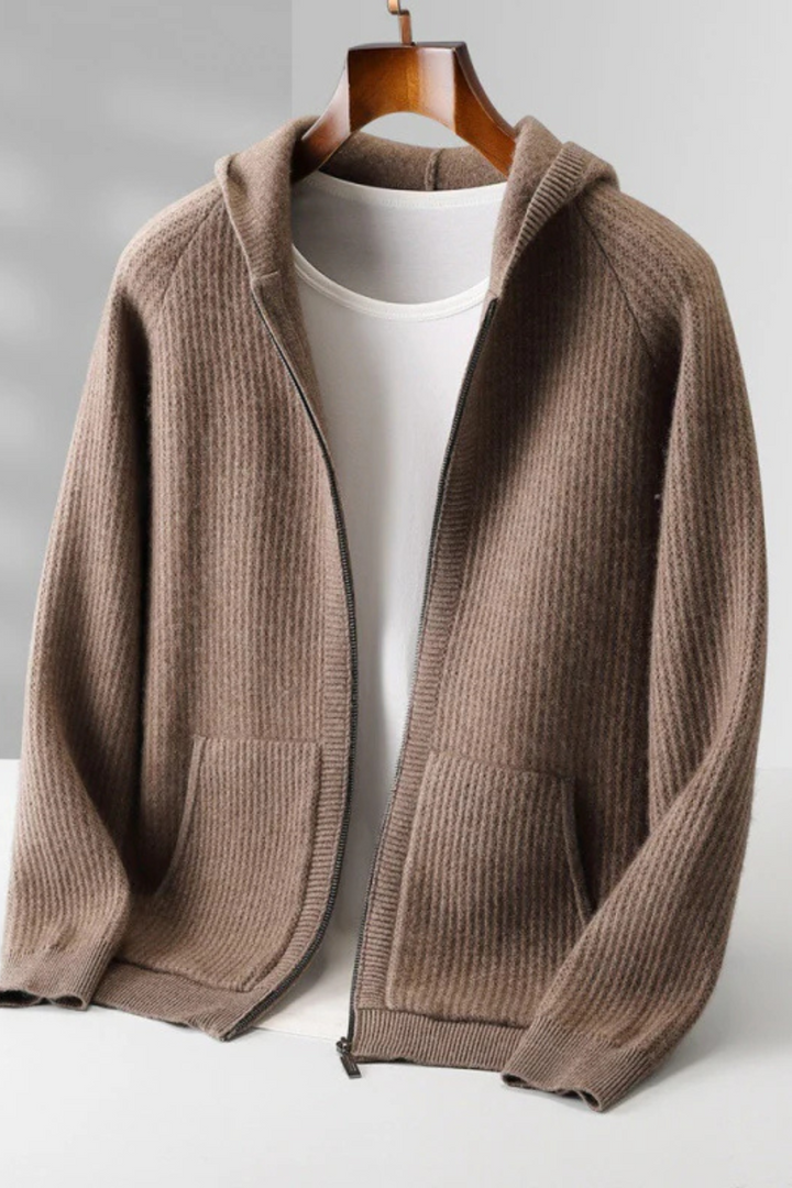 Sorrano | Cashmere Zip Hoodie