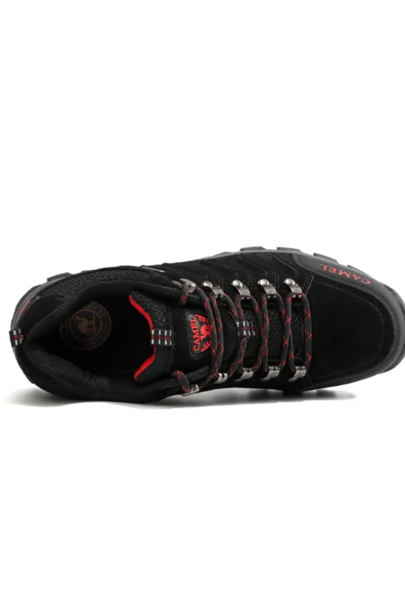 Amelio Innovative Wanderschuhe - Schwarz Rot