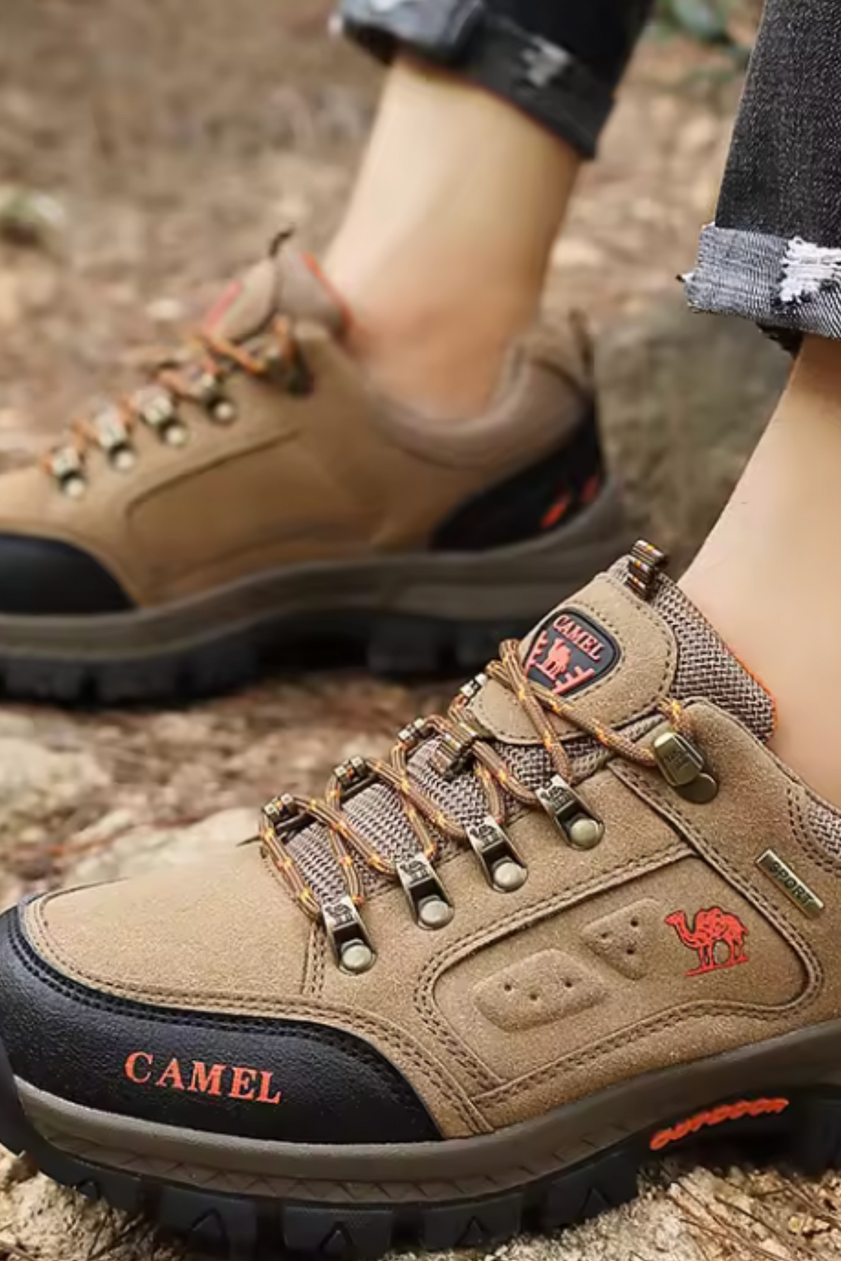 Amelio Innovative Wanderschuhe - Braun