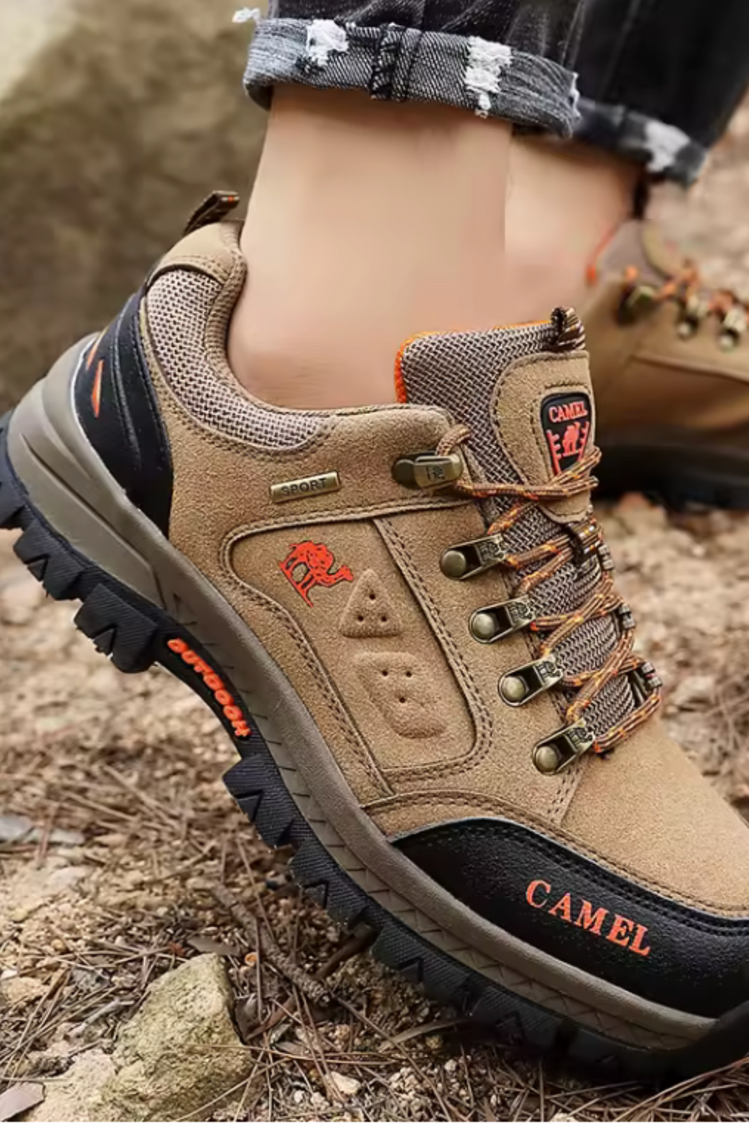 Amelio Innovative Wanderschuhe - Braun