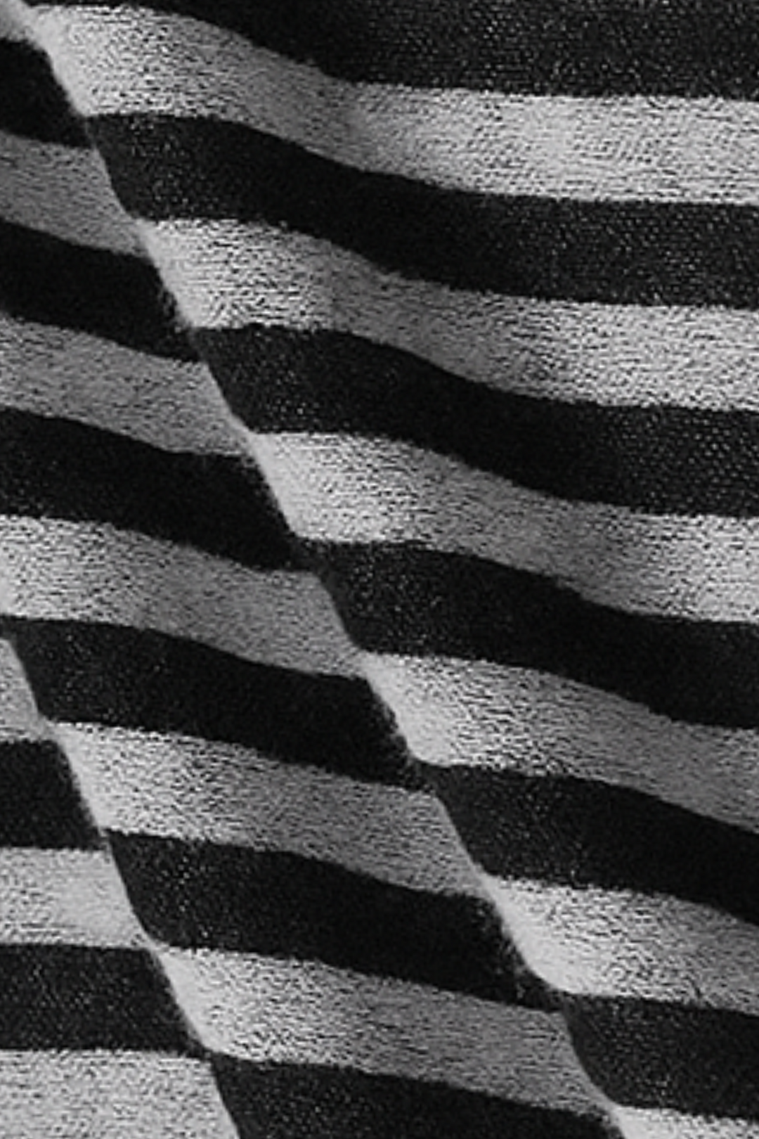 William Elegantes Gestreiftes Hemd - Schwarz