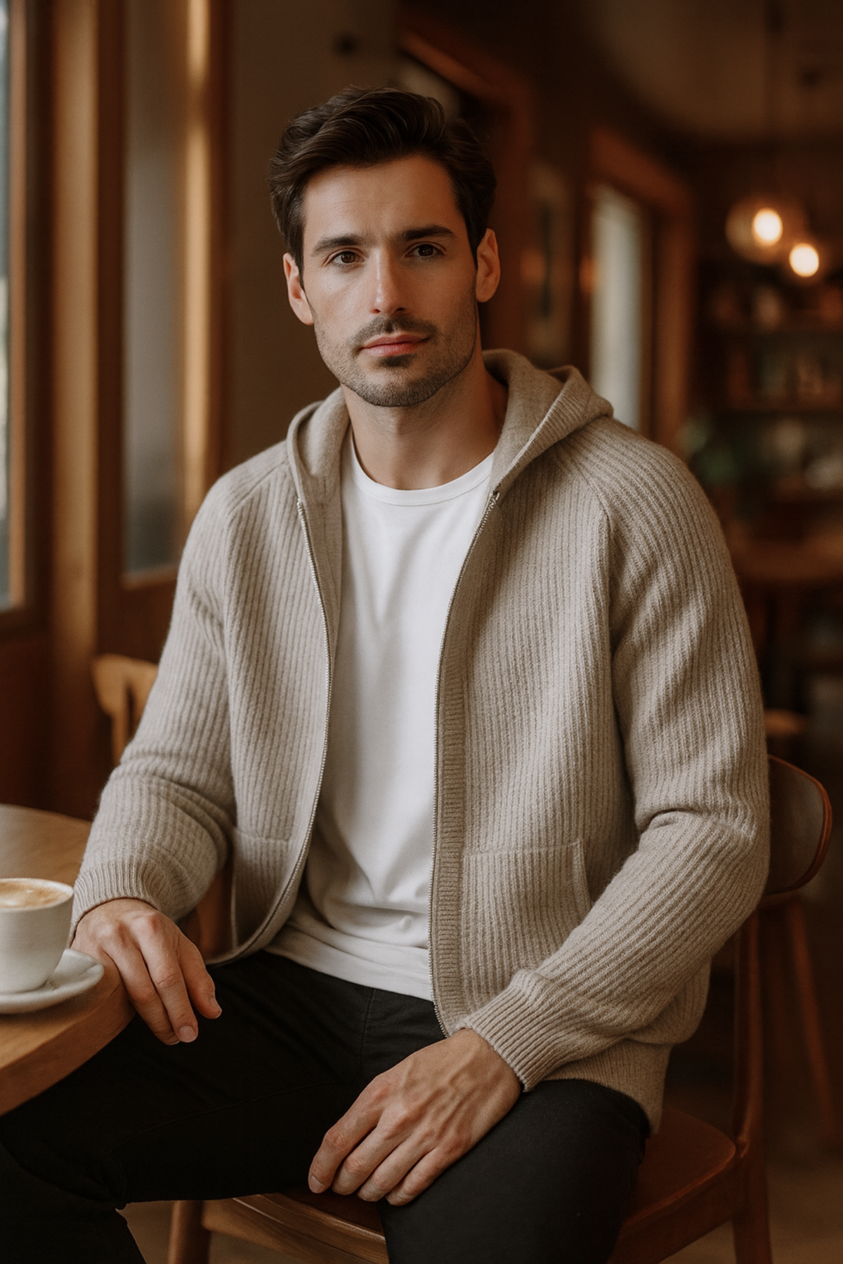 Sorrano | Cashmere Zip Hoodie