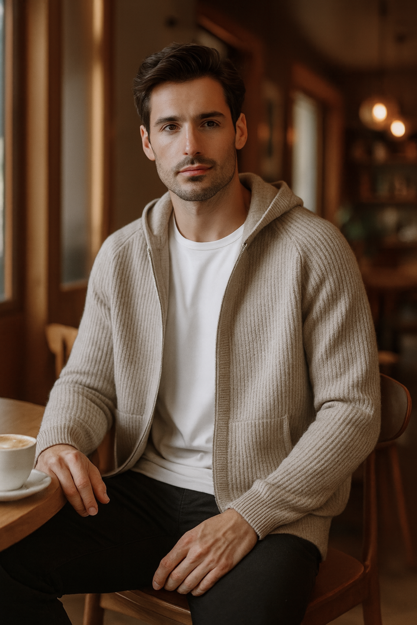 Sorrano | Cashmere Zip Hoodie