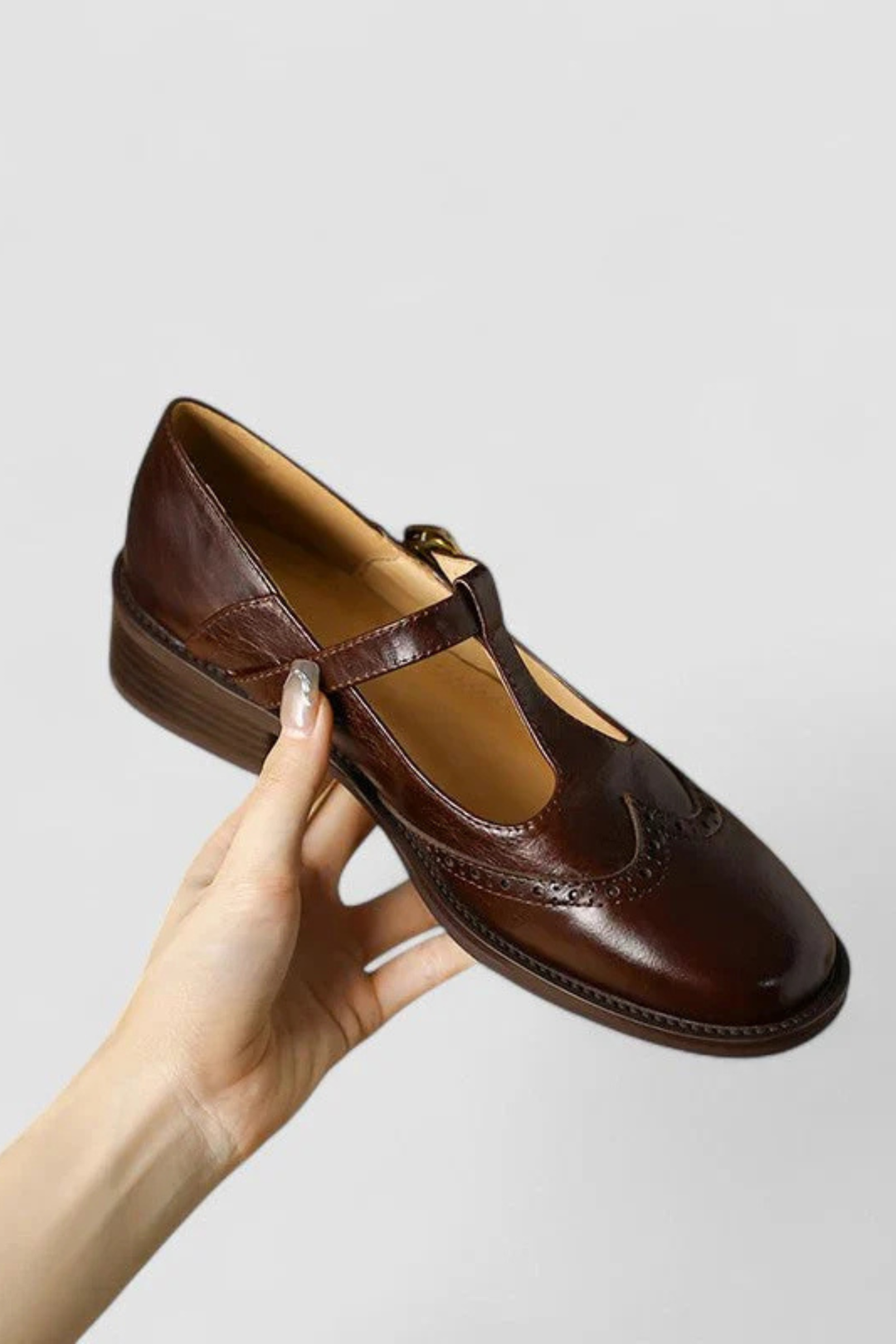 Livia | Klassische Ledersandale