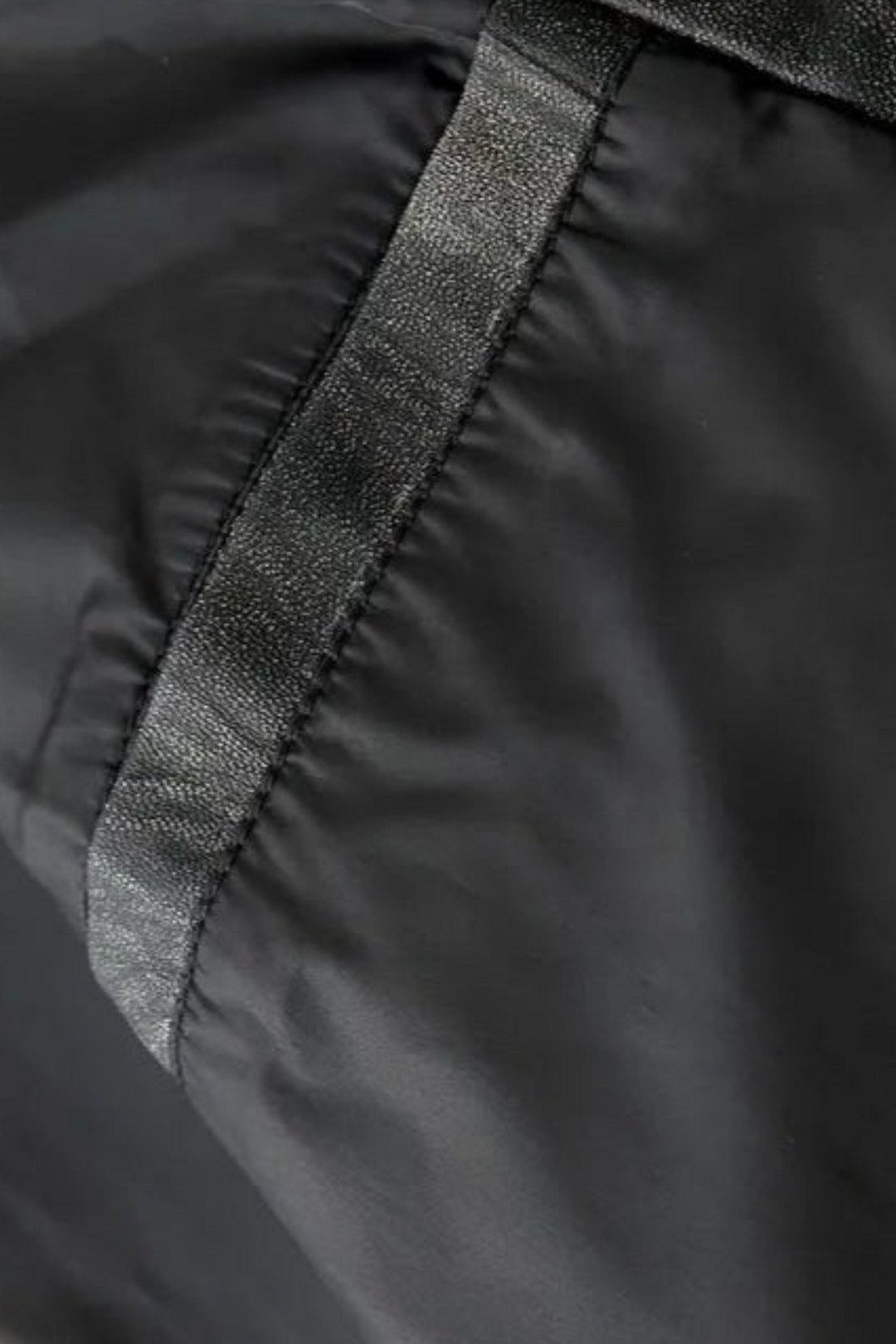 Oliver Lederjacke mit Lokomotivkragen - Schwarz