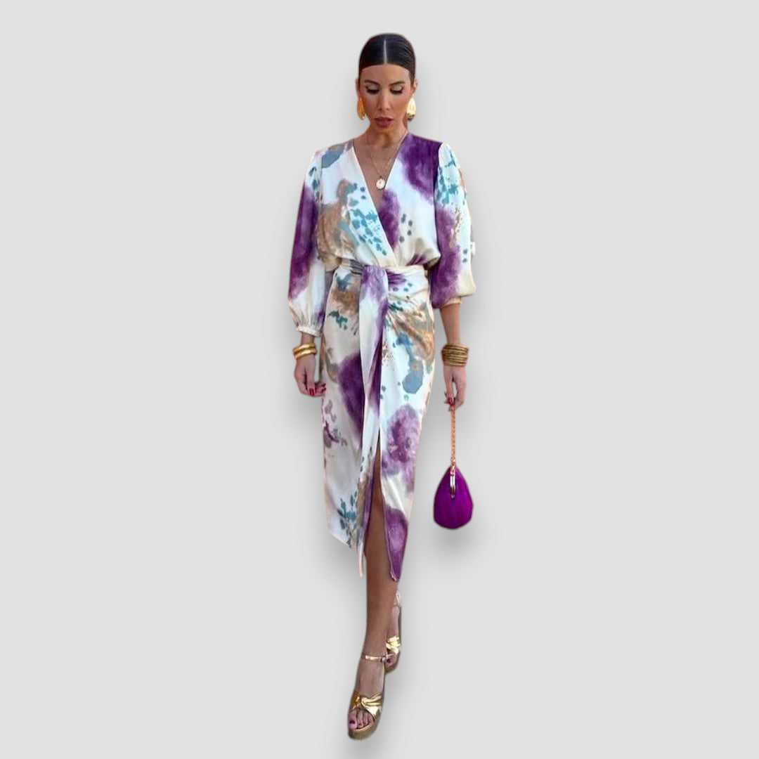 Josephine™ | Raffiniertes V-Front Kleid