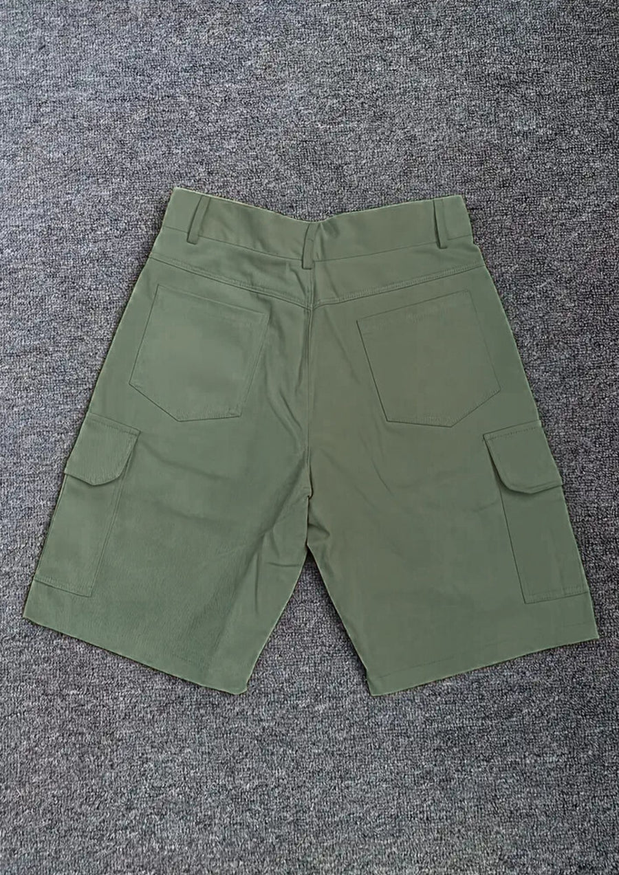 Noel Lightweight Breathable Cargo Shorts for Men in Green