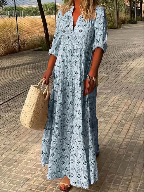 Avrora | Elegantes bodenlanges Kleid