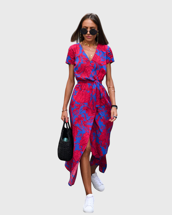 Abim elegantes Baumwollkleid