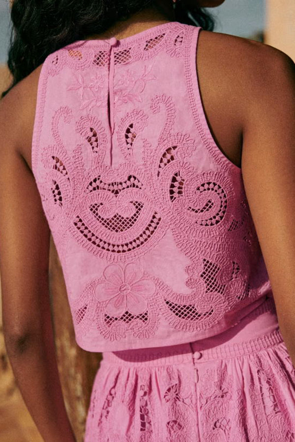 Moise – Rosa Spitzenset