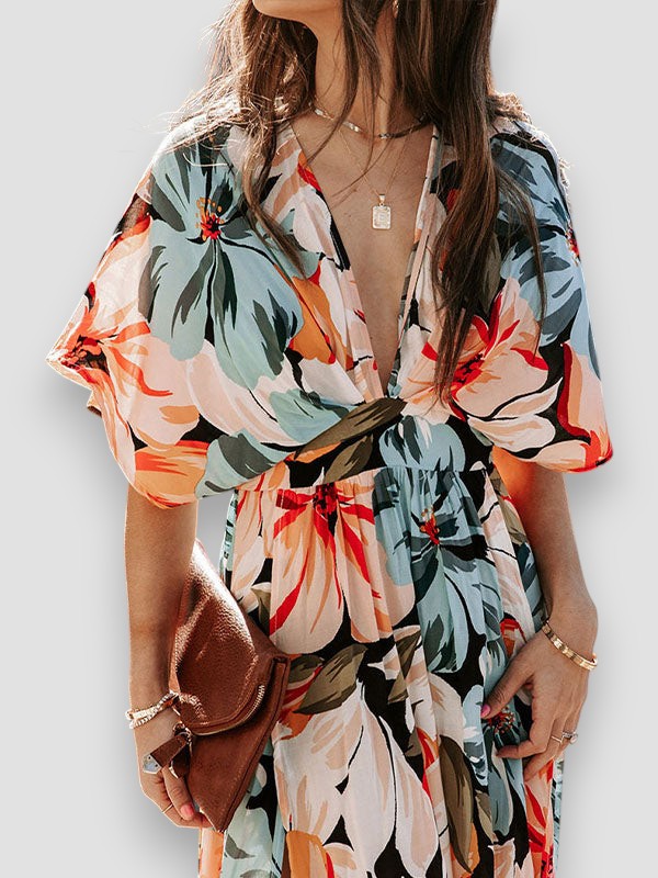 Karina – Geblümtes Kleid