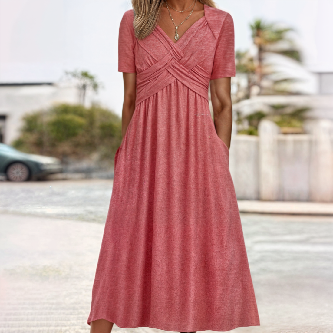 Rosella – Elegantes und schmeichelhaftes Kleid