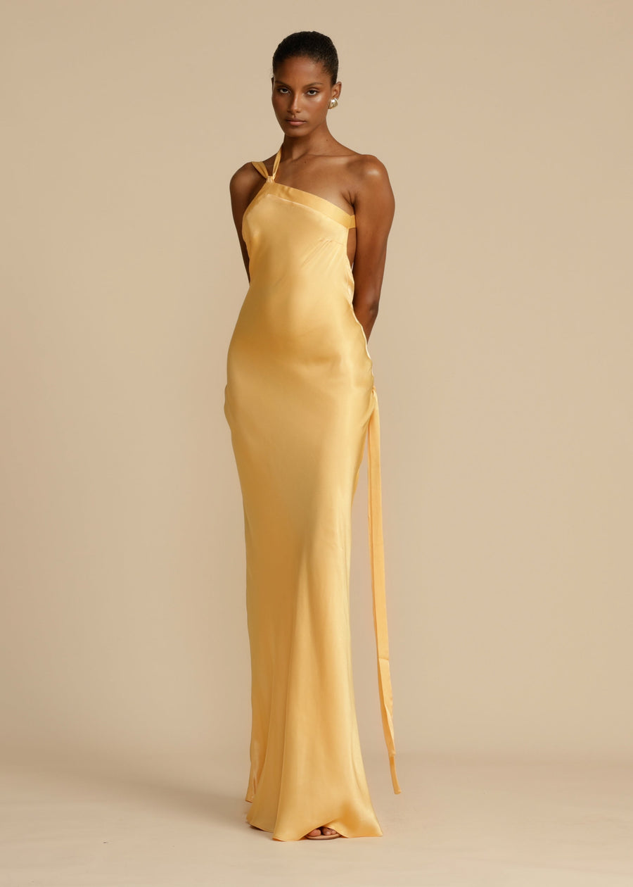 Selena Draped Maxi Dress