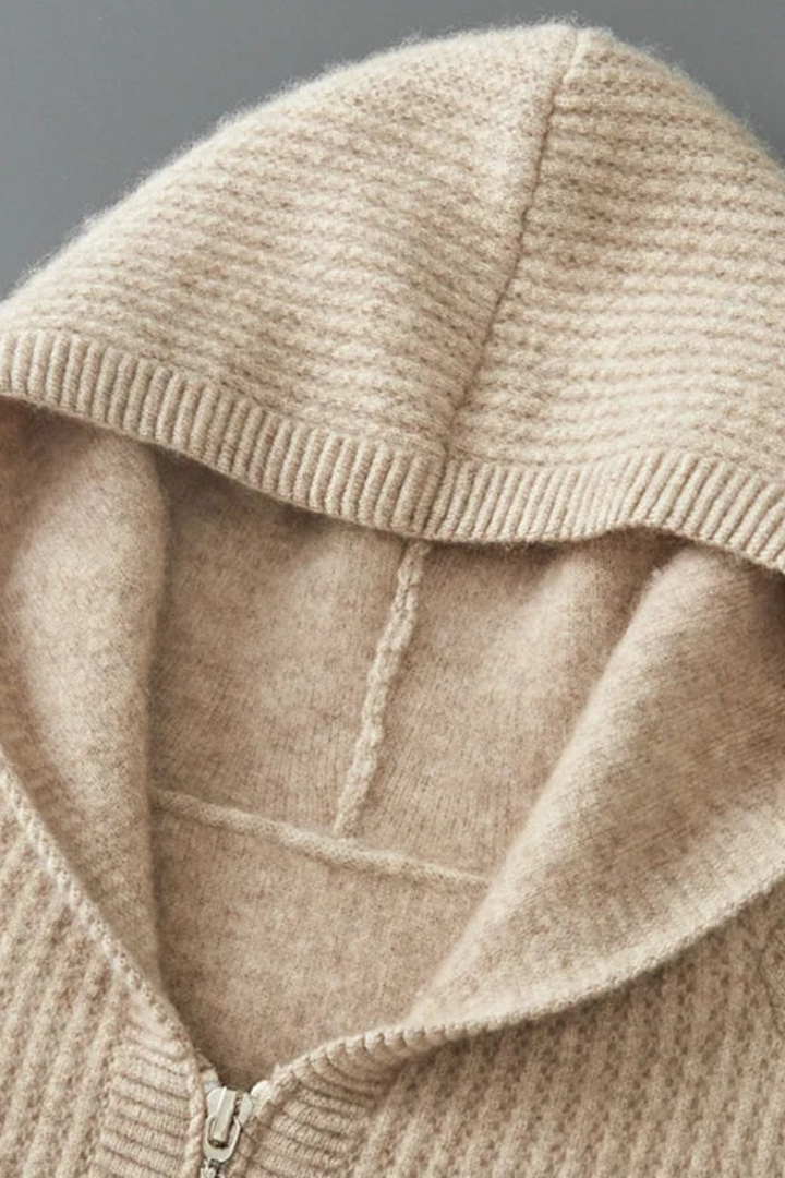 Sorrano | Cashmere Zip Hoodie