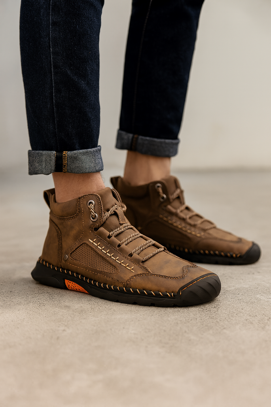 Moriarty | Leder High Top Schuhe