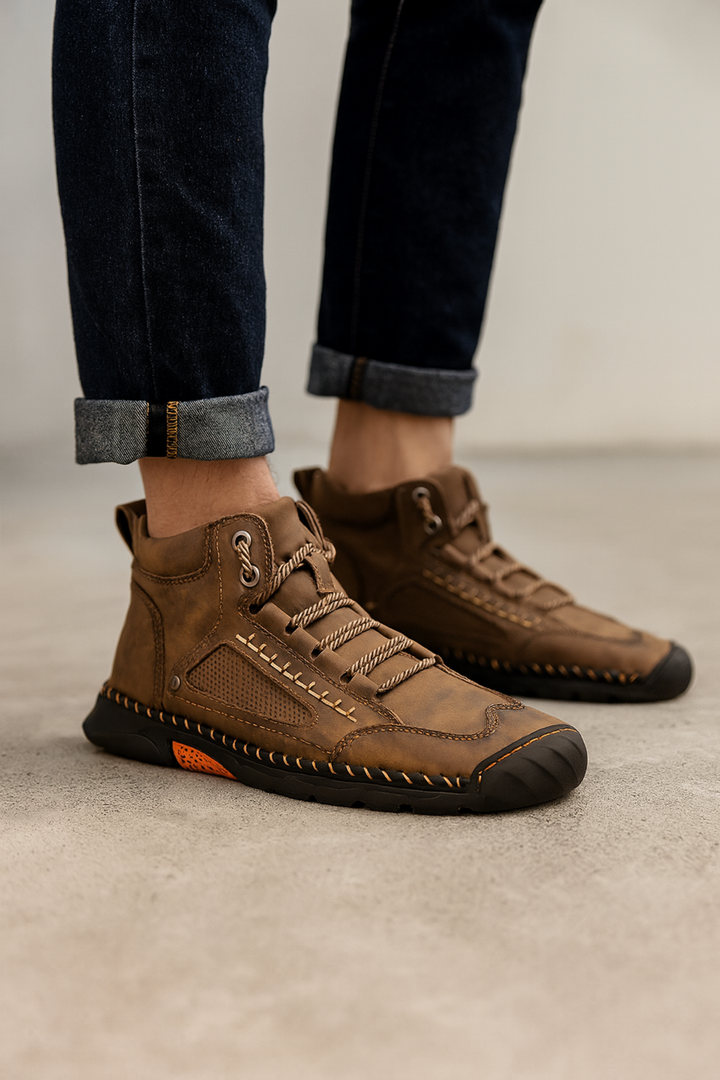 Moriarty | Leder High Top Schuhe