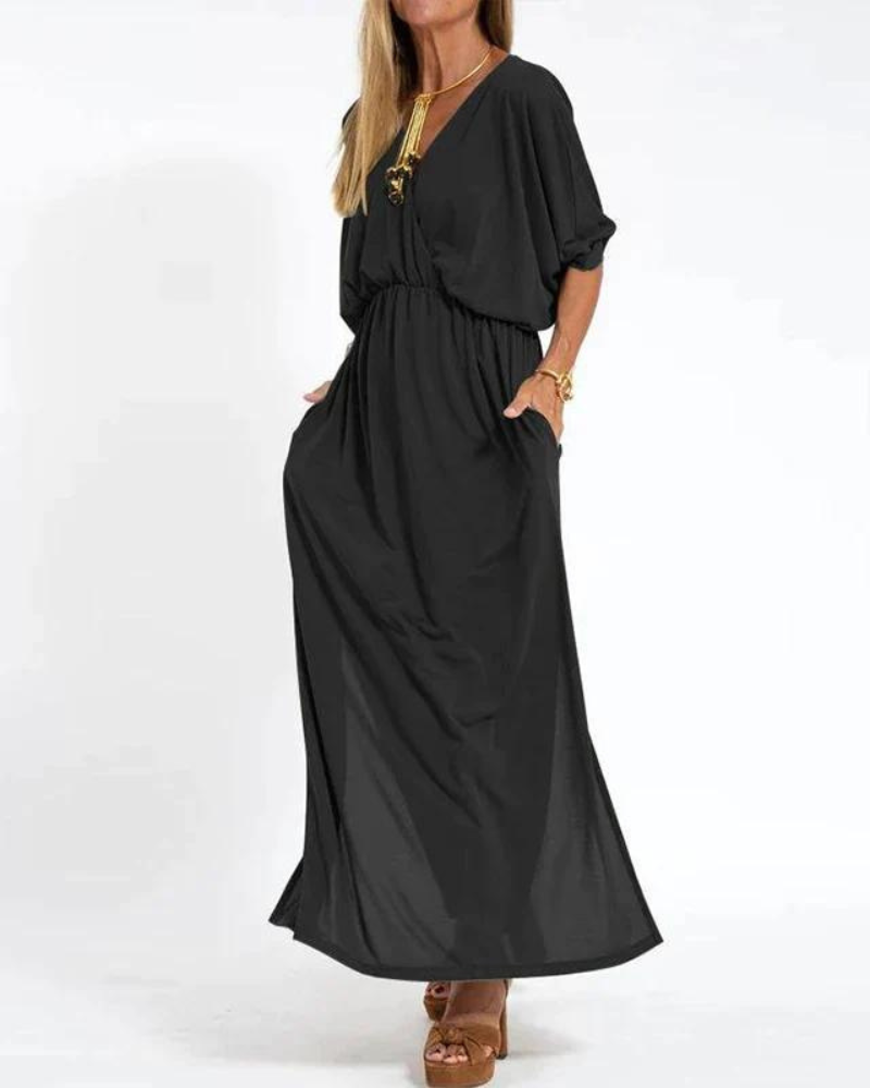 Fenetia | Stilvolles, gemütliches Maxikleid