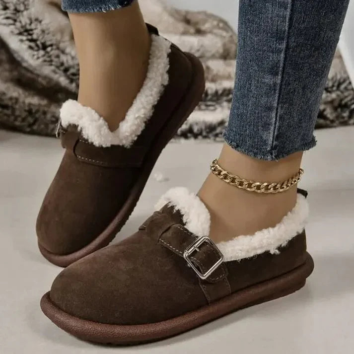 Willow Orthopädische Slip-On Mokassins -  Kaffee