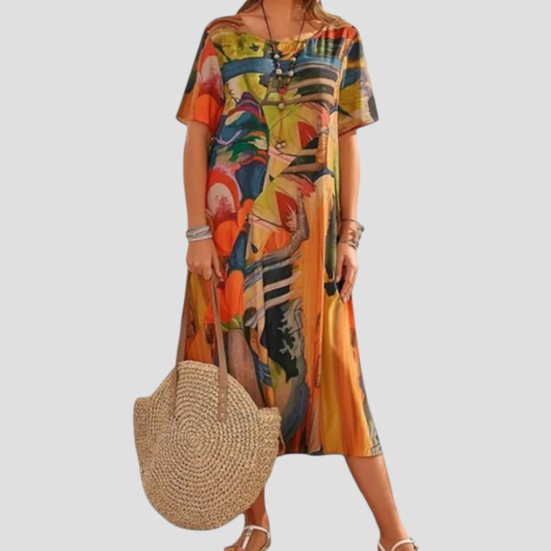 Vittoria™ | Locker geschnittenes Midi-Sommerkleid