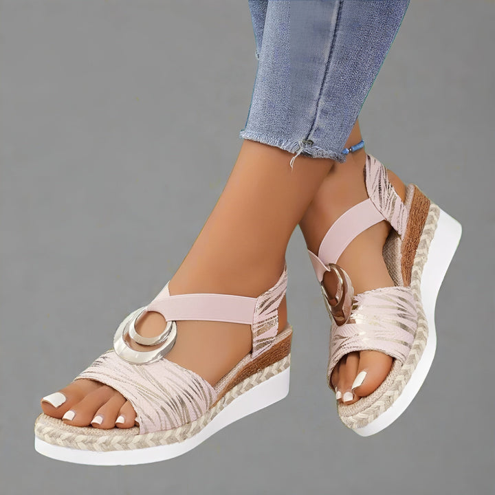 Stjernlöf™ | Handgefertigte Keilsandalen aus Premiummaterial