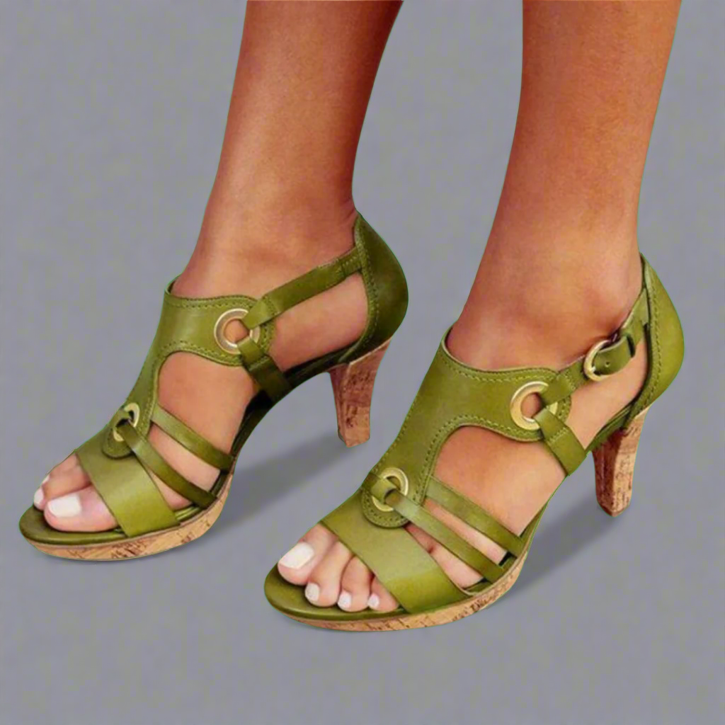 Linnea™ | Bequeme Sandalen mit Absatz