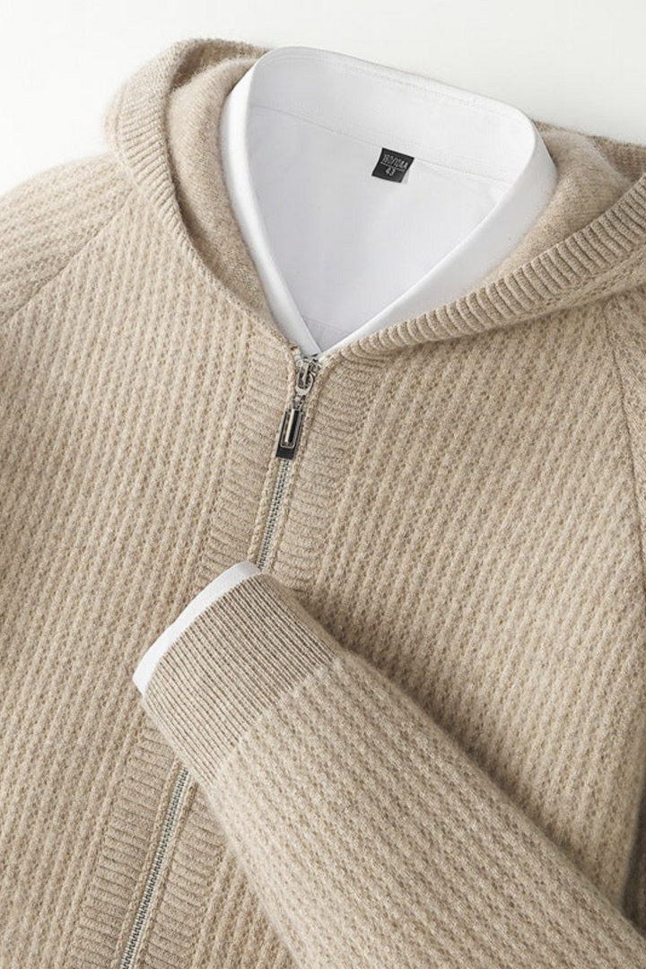 Sorrano | Cashmere Zip Hoodie