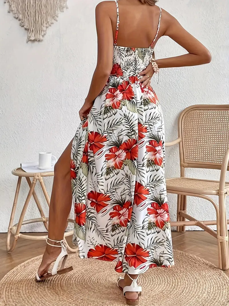 Ingrid | Sommerkleid mit Blumenmuster