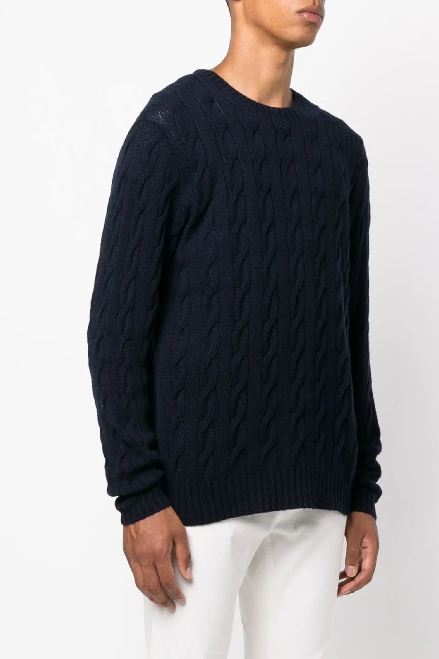 Rick | Cable-Knit Cashmere Jumper