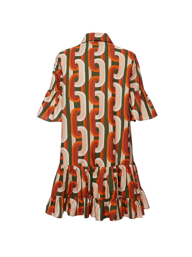 Elegantes, freches Mini-Kleid mit tiefer Taille