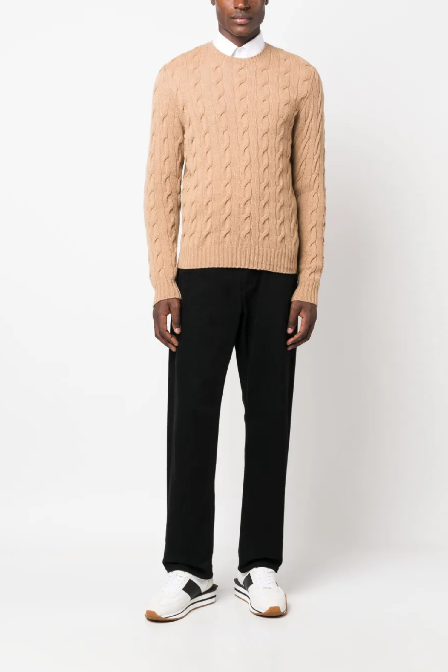 Rick | Cable-Knit Cashmere Jumper