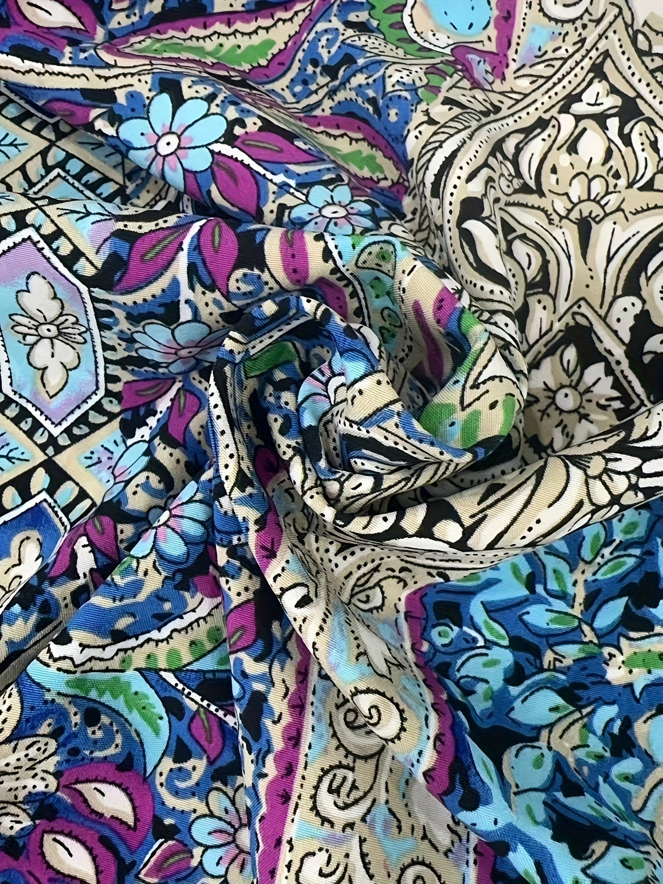 Hazel – Paisley-Print Halterkleid
