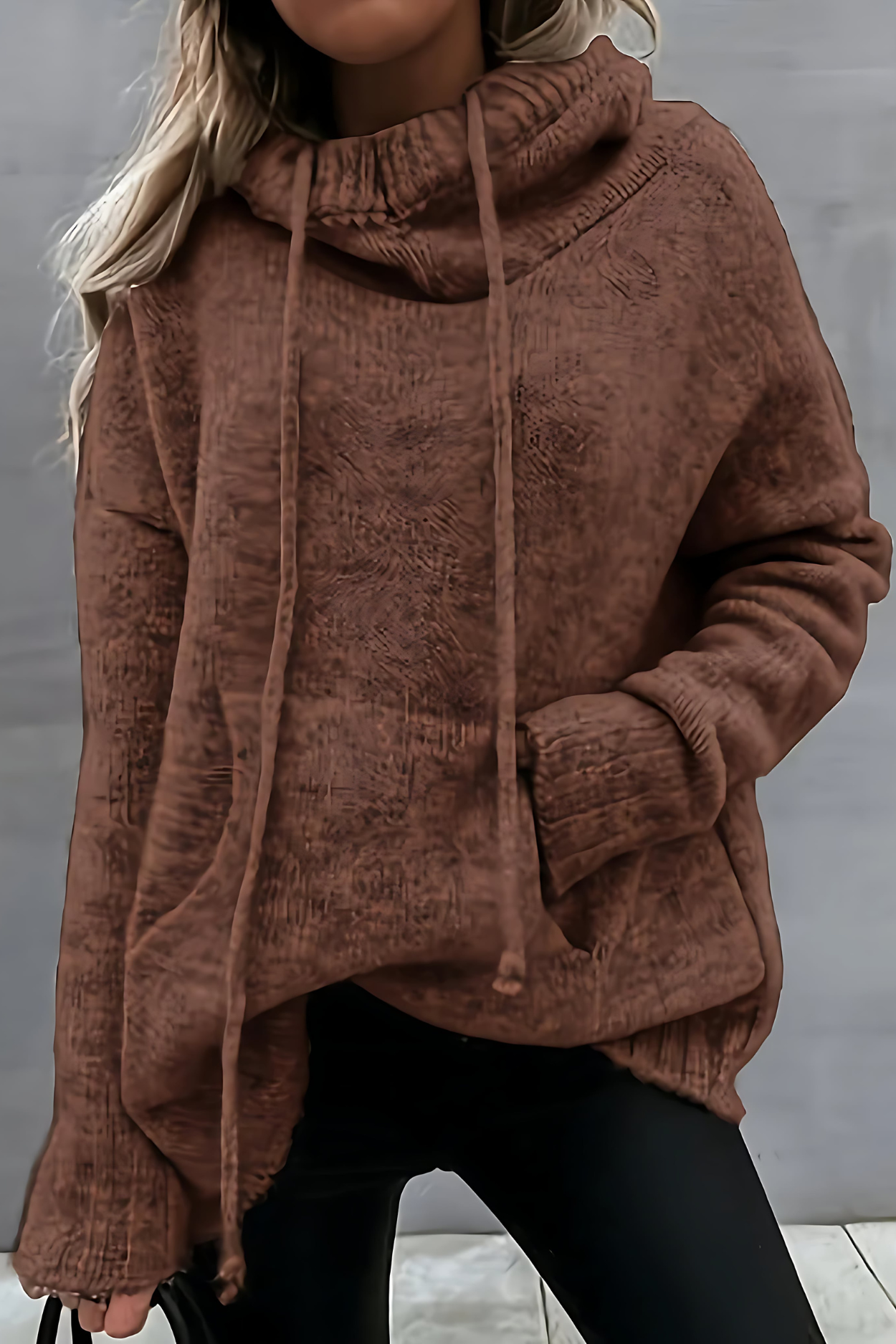 Xena | Long Sleeve Sweater mit Tasche
