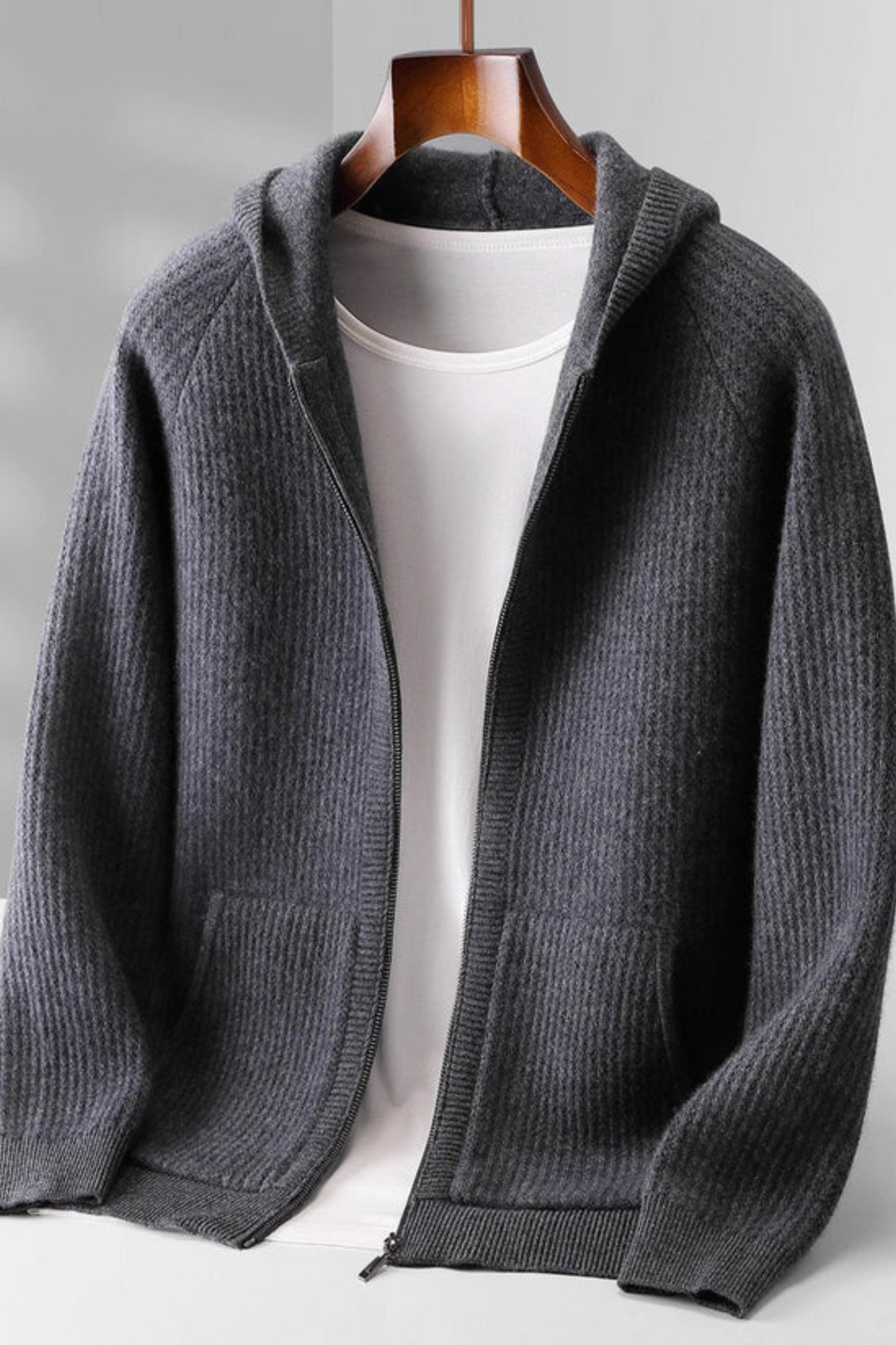 Sorrano | Cashmere Zip Hoodie