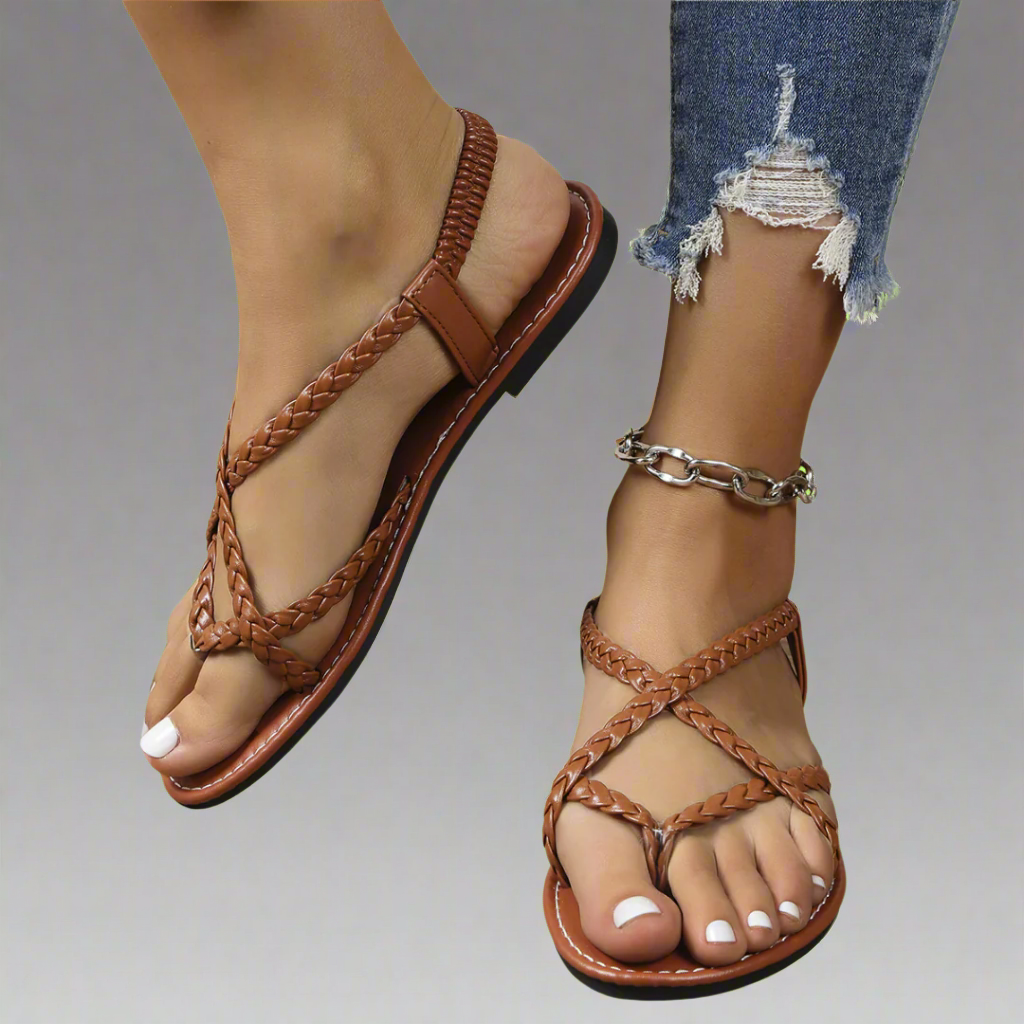 Ellen™ | leichte sommersandalen mit riemen