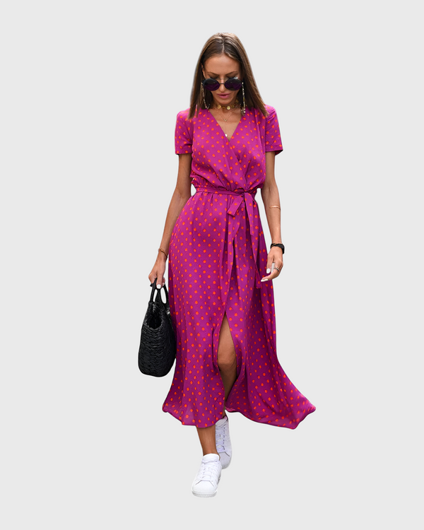 Abim elegantes Baumwollkleid