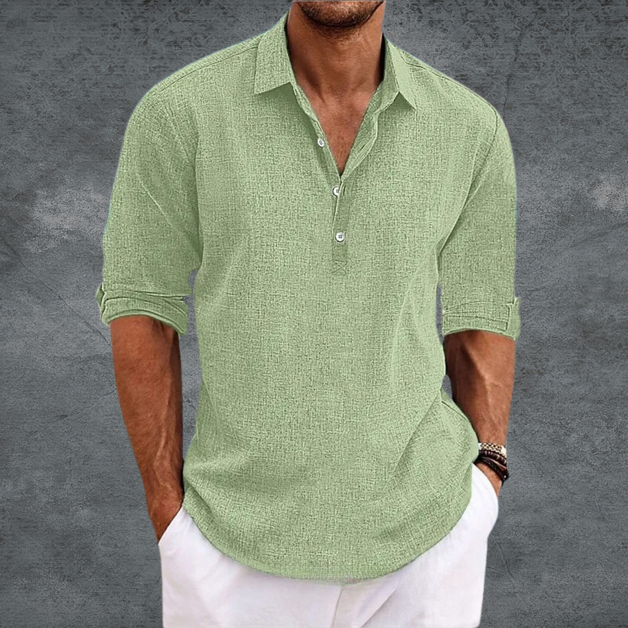 Emil Casual Everyday Button Shirt in Soft Cotton