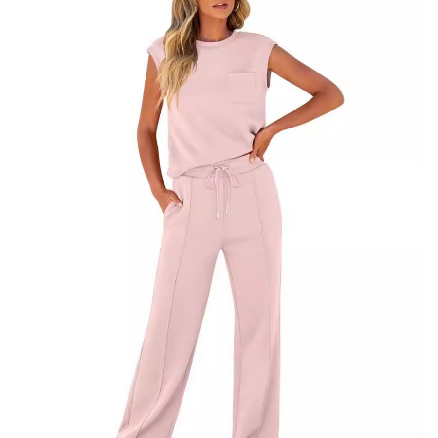 Elivara Casual-Chic Two-Piece Set