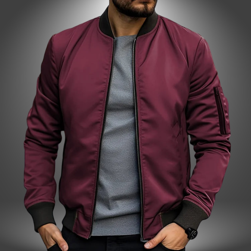 Jonas | Lässige Handgenähte Jacke