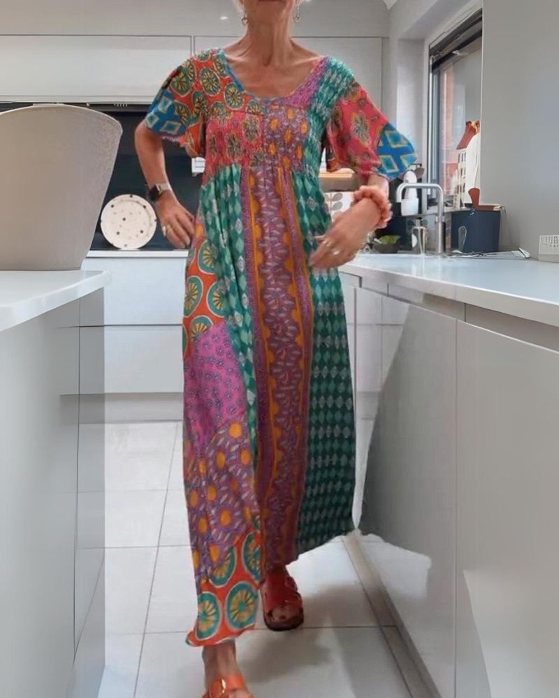 Verena™ | Kleid im Boho-Stil