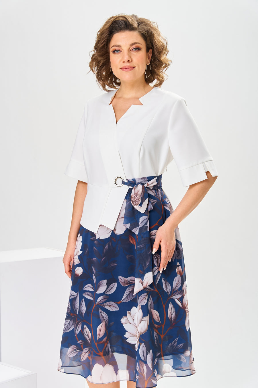 Logan Cotton-Silk Everyday Dress